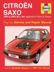Image for Citroèen Saxo service and repair manual  : models covered, Citrèoen Saxo models with petrol and diesel engines, including special/limited editions; 3- and 5-door hatchbacks, 1.0 litre (954 cc), 1.1 l