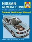 Image for Nissan Almera and Tino Petrol Service and Repair Manual
