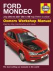 Image for Ford Mondeo petrol &amp; diesel service &amp; repair manual  : 2003 to 2007