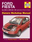Image for Ford Fiesta petrol &amp; diesel service &amp; repair manual  : 2002 to 2008