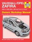 Image for Vauxhall/Opel Zafira Petrol and Diesel Service and Repair Manual