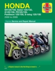 Image for Honda 125/150 scooters service and repair manual  : models covered, SH125/150 2001-2004, SH125/150i 2005-on, Dylan 125/150 2002 to 2008, @125/150 2000 to 2006, PS125/150i 2006-on, Pantheon 125/150 20