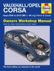 Image for Vauxhall/Opel Corsa  : Sept. 2006 to 2010 (56 to 10 reg) petrol &amp; diesel