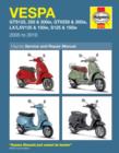 Image for Vespa GTS/GTV, LV/LXV &amp; S125, 250, 300 service and repair manual  : 2005-2010