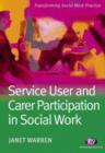 Image for Service user and carer participation in social work