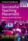 Image for Successful teaching placement  : primary and early years