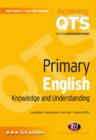 Image for Primary English  : knowledge and understanding