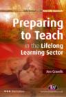 Image for Preparing to Teach in the Lifelong Learning Sector