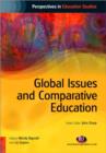 Image for Global issues and comparative education