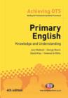 Image for Primary English: knowledge and understanding