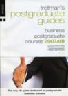 Image for Business postgraduate courses 2007/08