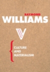 Image for Culture and materialism  : selected essays
