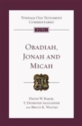 Image for Obadiah, Jonah and Micah : Tyndale Old Testament Commentary