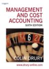 Image for Management and cost accounting
