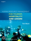 Image for Human resource management for tourism, hospitality and leisure  : an international perspective