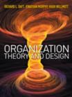 Image for Organization  : theory and design