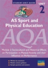 Image for AS sport &amp; physical education unit 2 AQAModule 2: Sociocultural &amp; historical effects on participation in physical activity &amp; their influence on performance