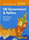 Image for UK Government and Politics Annual Survey 2006