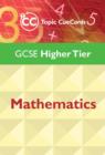 Image for GCSE Mathematics Topic Cue Cards : Higher Tier