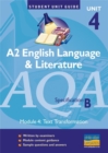Image for AQA (B) English Language and Literature : A2