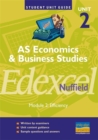Image for Edexcel (Nuffield) Economics and Business Studies AS : Efficiency