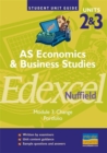 Image for Edexcel (Nuffield) Economics and Business AS : Change, Portfolio