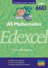 Image for Edexcel Mathematics, Statistics 1 AS Unit Guide : Unit 6683