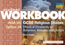 Image for AQA A GCSE Religious Studies : Effects of Christianity on Behaviour, Attitudes and Lifestyles