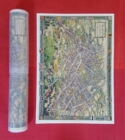 Image for A Birmingham 1730 Picture Map - Old Map Supplied Rolled in a Clear Two Part Screw Presentation Tube -- Print Size 45cm x 32cm