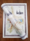 Image for Lichfield 1781 - Old Map Supplied Rolled in a Clear Two Part Screw Presentation Tube - Print Size 45cm x 32cm