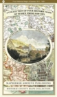 Image for A County of Sussex 1611 - 1836 - Fold Up Map that features a collection of Four Historic Maps, John Speed&#39;s County Map 1611, Johan Blaeu&#39;s County Map of 1648, Thomas Moules County Map of 1836 and a Pl