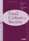 Image for Food, Culture and Society