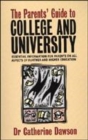 Image for The Parents Guide to College and University