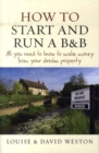 Image for How to Start and Run a B&amp;B