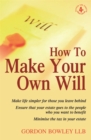 Image for How to make your own will