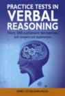 Image for Practice Tests in Verbal Reasoning