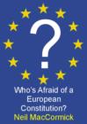 Image for Who&#39;s afraid of a European Constitution?