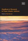 Image for Handbook of research in trans-Atlantic antitrust