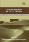 Image for Entrepreneurship as Social Change