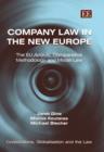 Image for Company Law in the New Europe