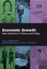 Image for Economic growth  : new directions in theory and policy