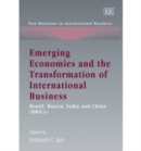 Image for Emerging Economies and the Transformation of International Business