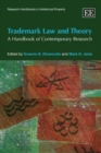 Image for Trademark law and theory  : a handbook of contemporary research