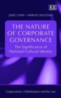 Image for The Nature of Corporate Governance