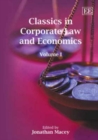 Image for Classics in corporate law and economics