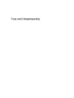 Image for Trust and entrepreneurship: a West-East perspective