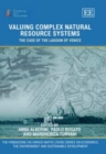 Image for Valuing complex natural resource systems  : the case of the Lagoon of Venice