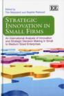 Image for Strategic Innovation in Small Firms