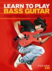 Image for Learn to play bass guitar  : a beginner&#39;s guide to bass guitar