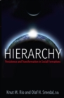 Image for Hierarchy: persistence and transformation in social formations